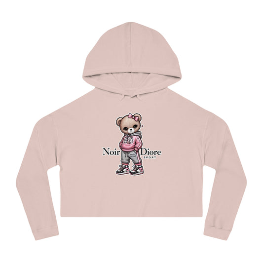 Women’s Cropped Hooded "Teddy" Sweatshirt