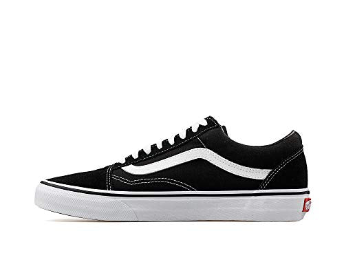 Vans Unisex Old Skool Black/White Skate Shoe 8 Men US / 9.5 Women US