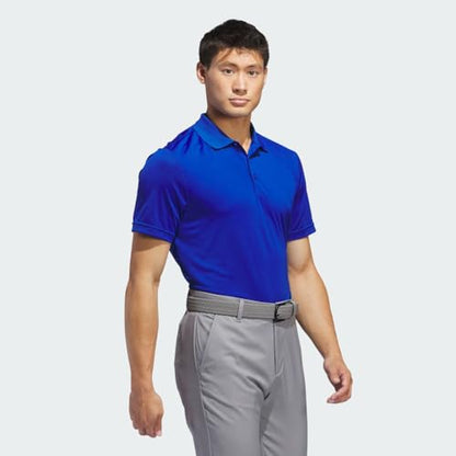 Adidas Golf Short Sleeve Polo Collegiate - Royal