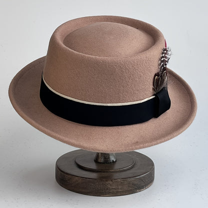 "Sullivan Wool Hat", Retro Horseback Riding Hat