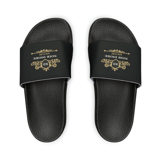 Noir Diore Kouture - Men's PU Slide Sandals