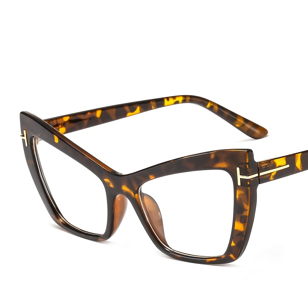 Oversized Vintage Style, Cat Eye Frame, Blue Light Glasses