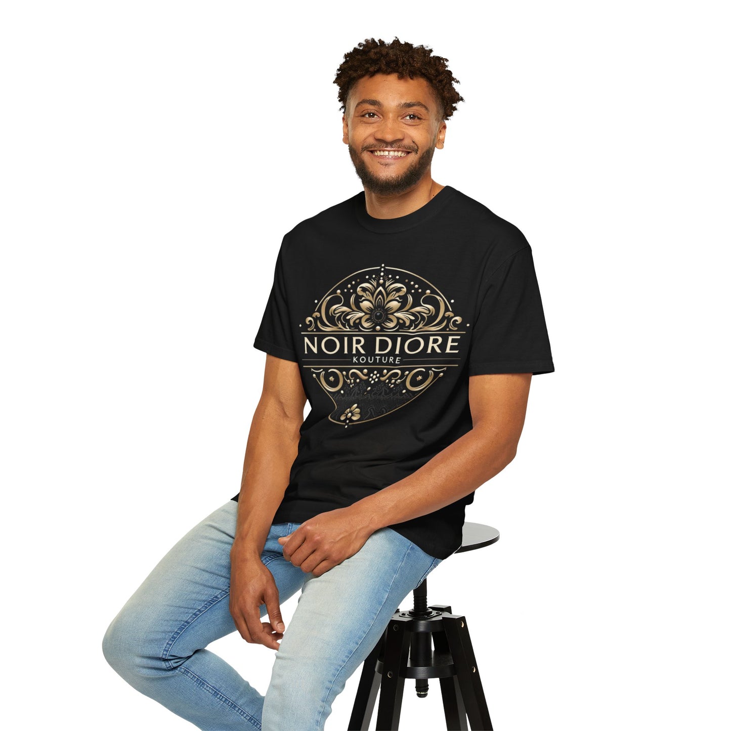 Noir Diore Kouture - The Golden Flower Tee