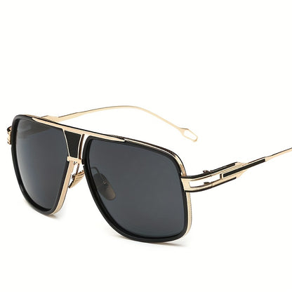 Men's Retro Aviator Sunglasses - Metal Frame