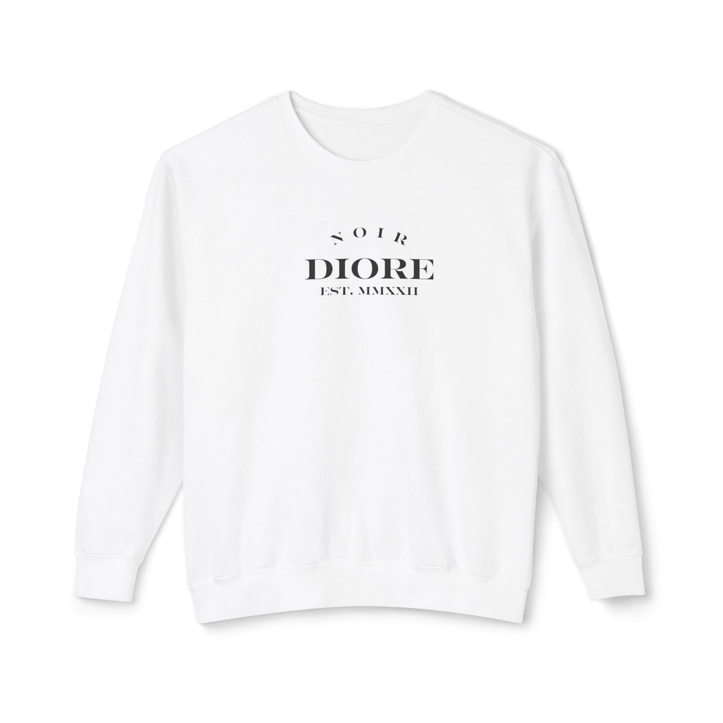 Noir Diore "EST. MMXXII" Crewneck Sweatshirt - Unisex