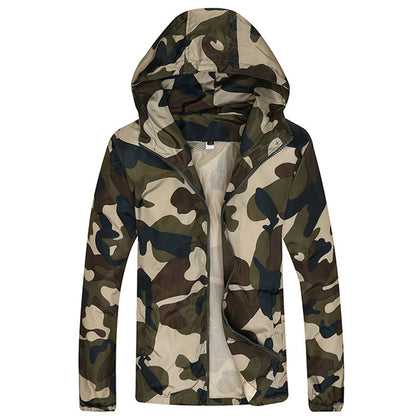 Men's Slim Camouflage Jacket Jacket Fashion Jacket Clothes