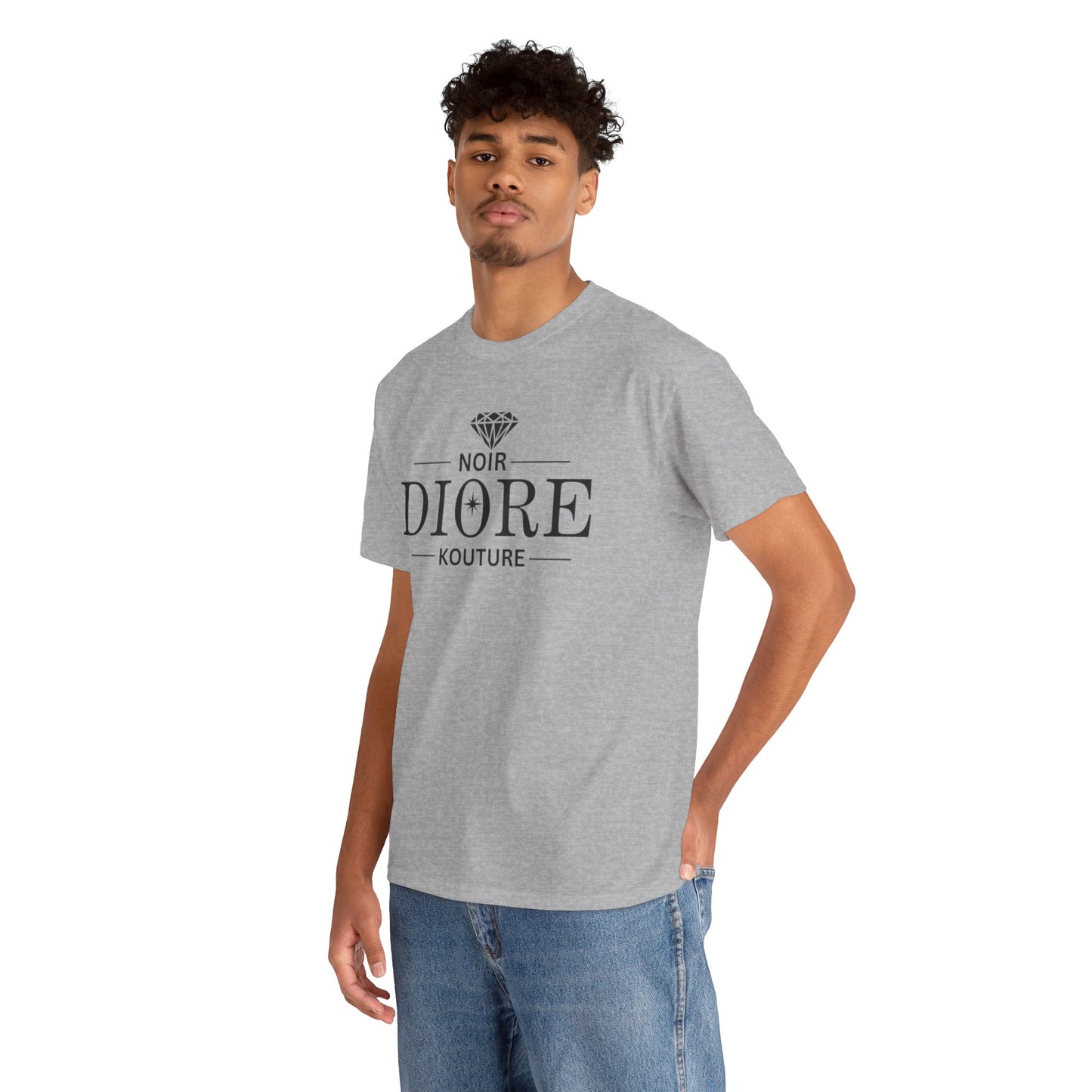 Noir Diore Kouture - Ivory Intrigue Tee