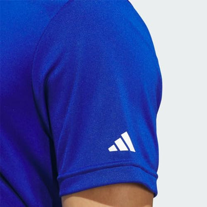 Adidas Golf Short Sleeve Polo Collegiate - Royal