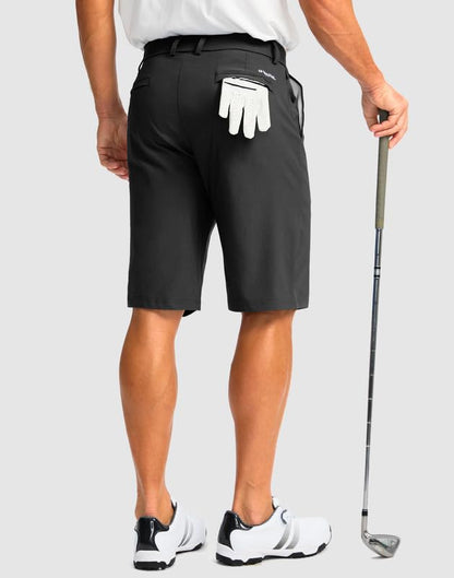 Men's Casual Golf Shorts with 5 Pockets 11" Inseam Stretch - Quick Dry