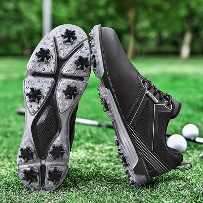 Men's Professional Golf Shoes - Waterproof, Breathable