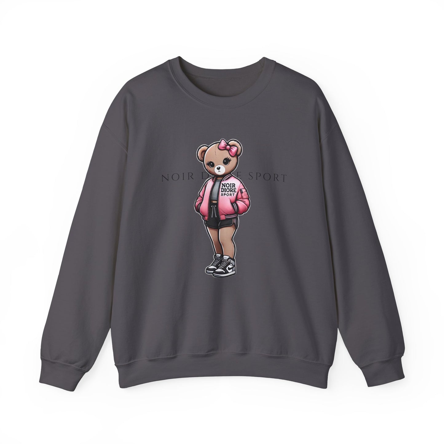 NDK "Sporty Girl Teddy" Heavy Blend™ Crewneck Sweatshirt