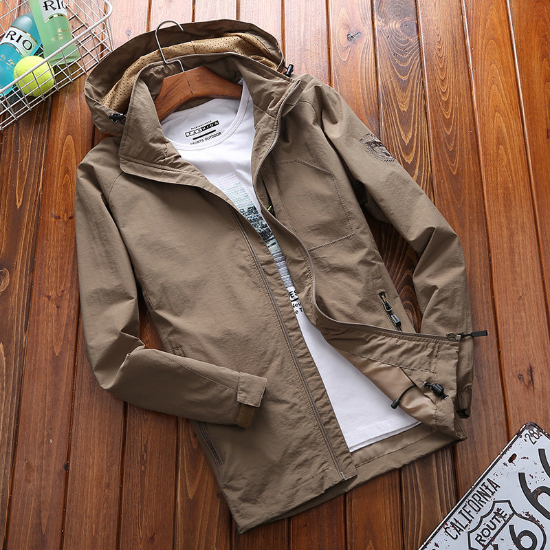 Men's Lightweight Hooded Jacket