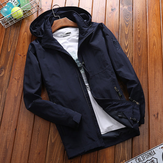 Men's Lightweight Hooded Jacket