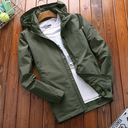 Men's Lightweight Hooded Jacket