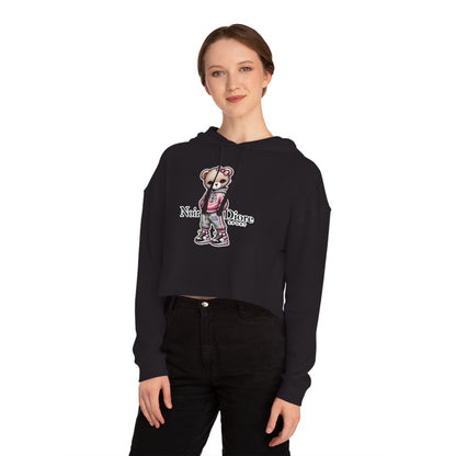 Women’s Cropped Hooded "Teddy" Sweatshirt