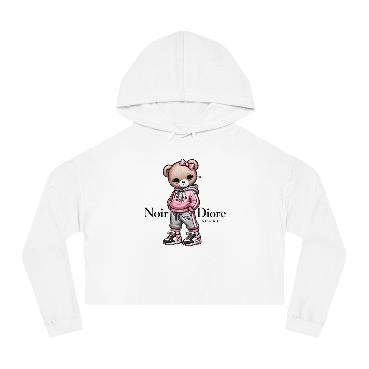 Women’s Cropped Hooded "Teddy" Sweatshirt