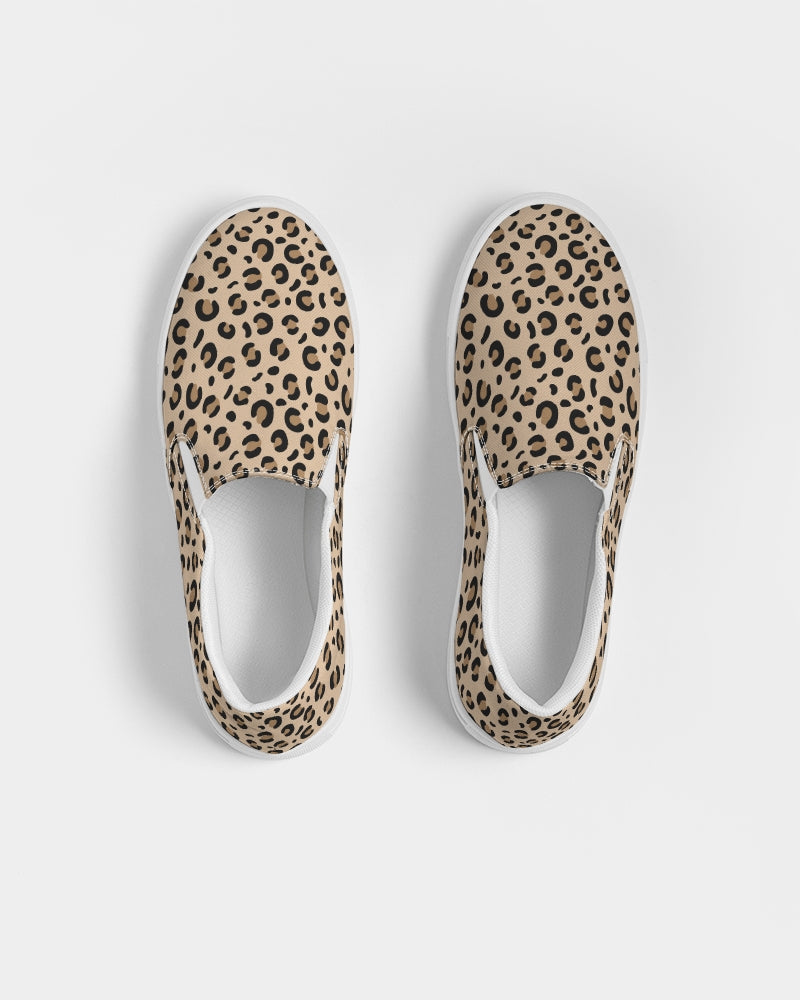 Noir Diore Kouture - Women SNUGZ' Leopard Slip-On Canvas Shoe