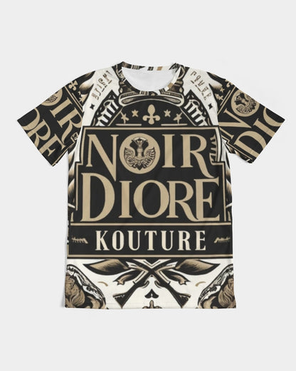 Noir Diore Kouture - Greek Geomethic Tee