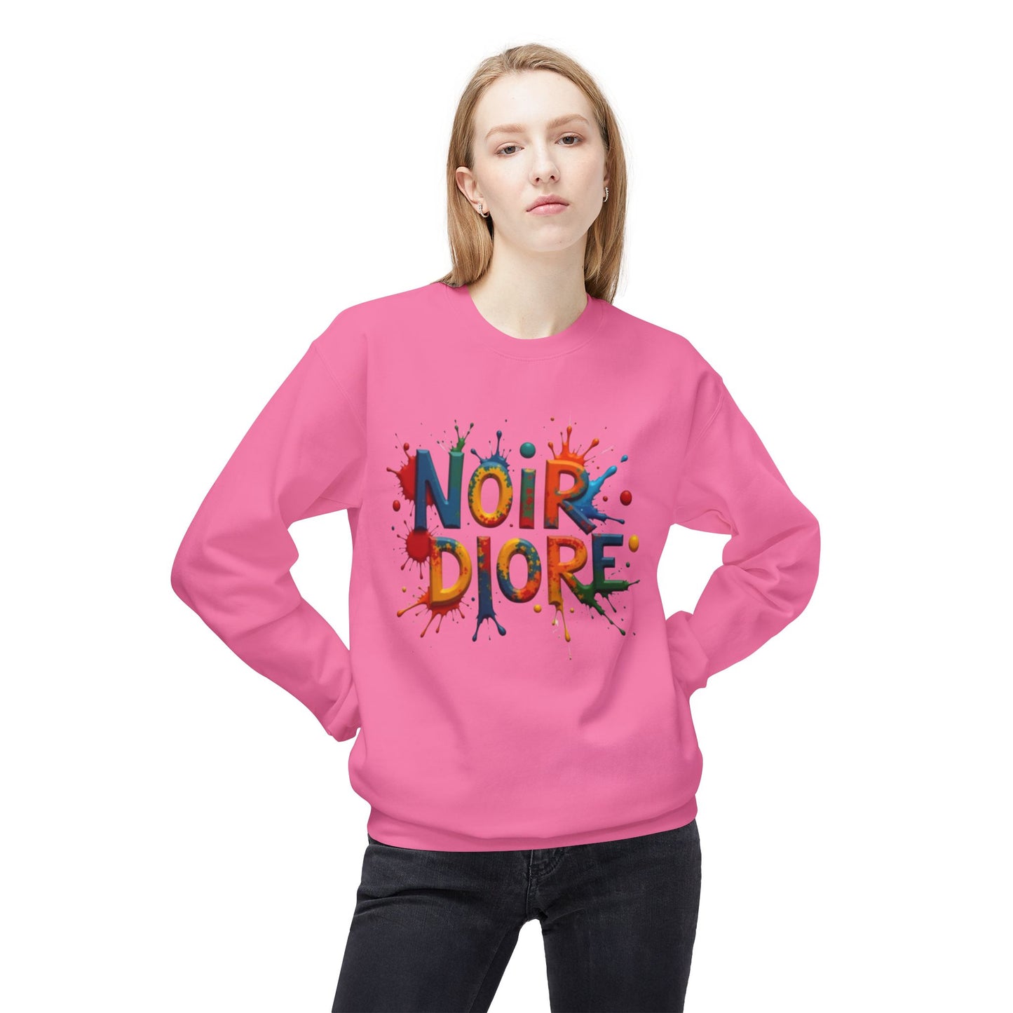 Noir Splatter Crewneck Sweatshirt