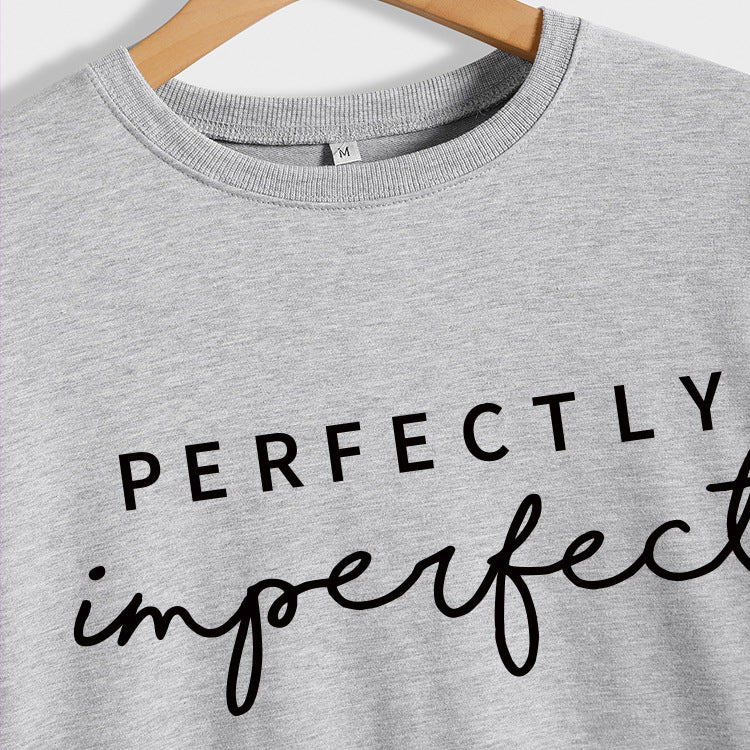 "PERFECTLY Imperfect" Women's Casual Pullover Sweater