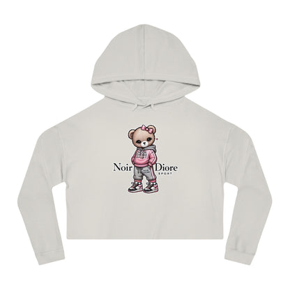 Women’s Cropped Hooded "Teddy" Sweatshirt