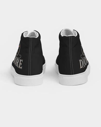 Noir Diore - Men's High-top Canvas Sneakers Shoes