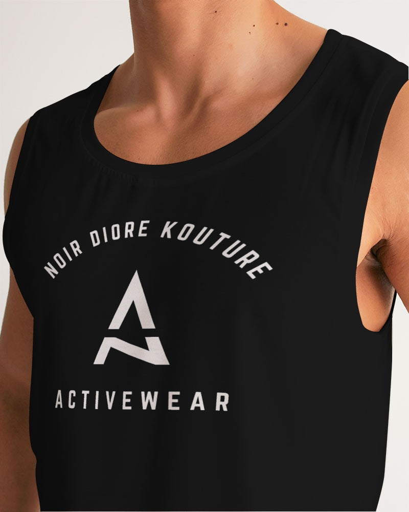 Noir Diore Kouture - Men's Black Sport Tank