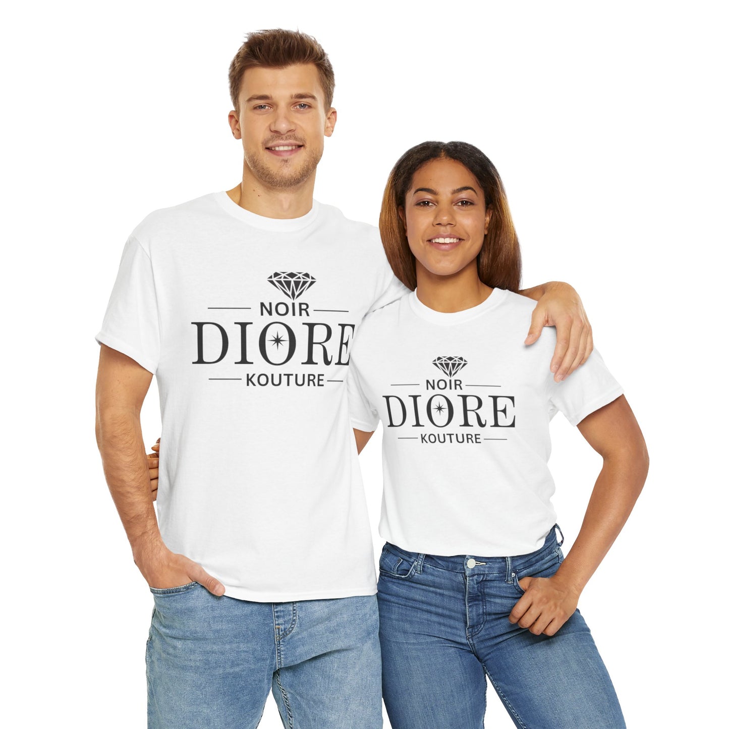 Noir Diore Kouture - Ivory Intrigue Tee