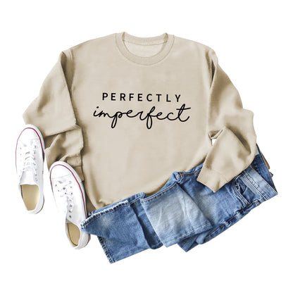 "PERFECTLY Imperfect" Women's Casual Pullover Sweater