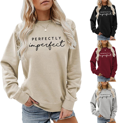 "PERFECTLY Imperfect" Women's Casual Pullover Sweater