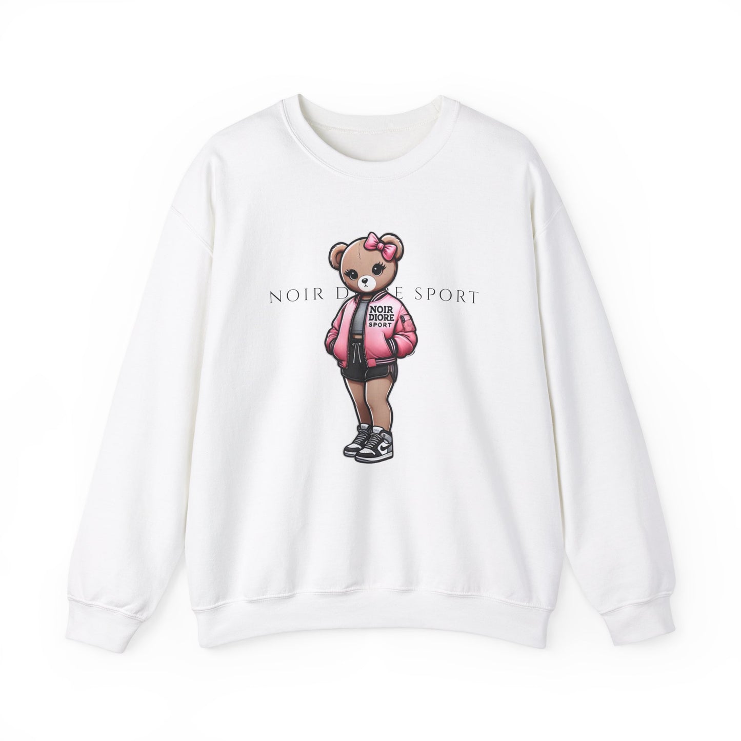 NDK "Sporty Girl Teddy" Heavy Blend™ Crewneck Sweatshirt