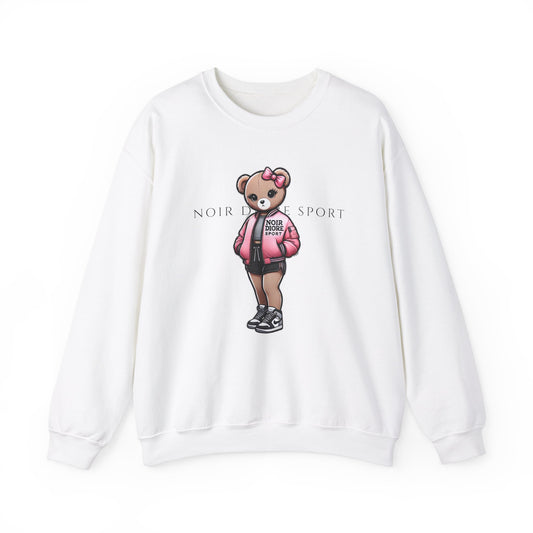 NDK "Sporty Girl Teddy" Heavy Blend™ Crewneck Sweatshirt