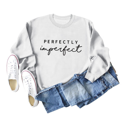 "PERFECTLY Imperfect" Women's Casual Pullover Sweater