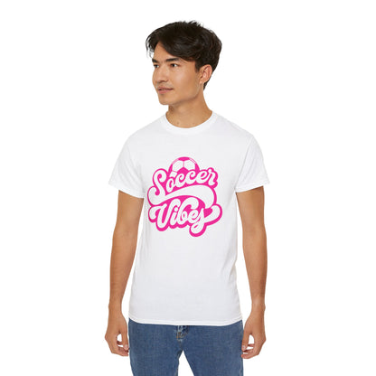 Noir Diore Kouture - Soccer Vibes (Pink) Unisex Ultra Cotton Tee