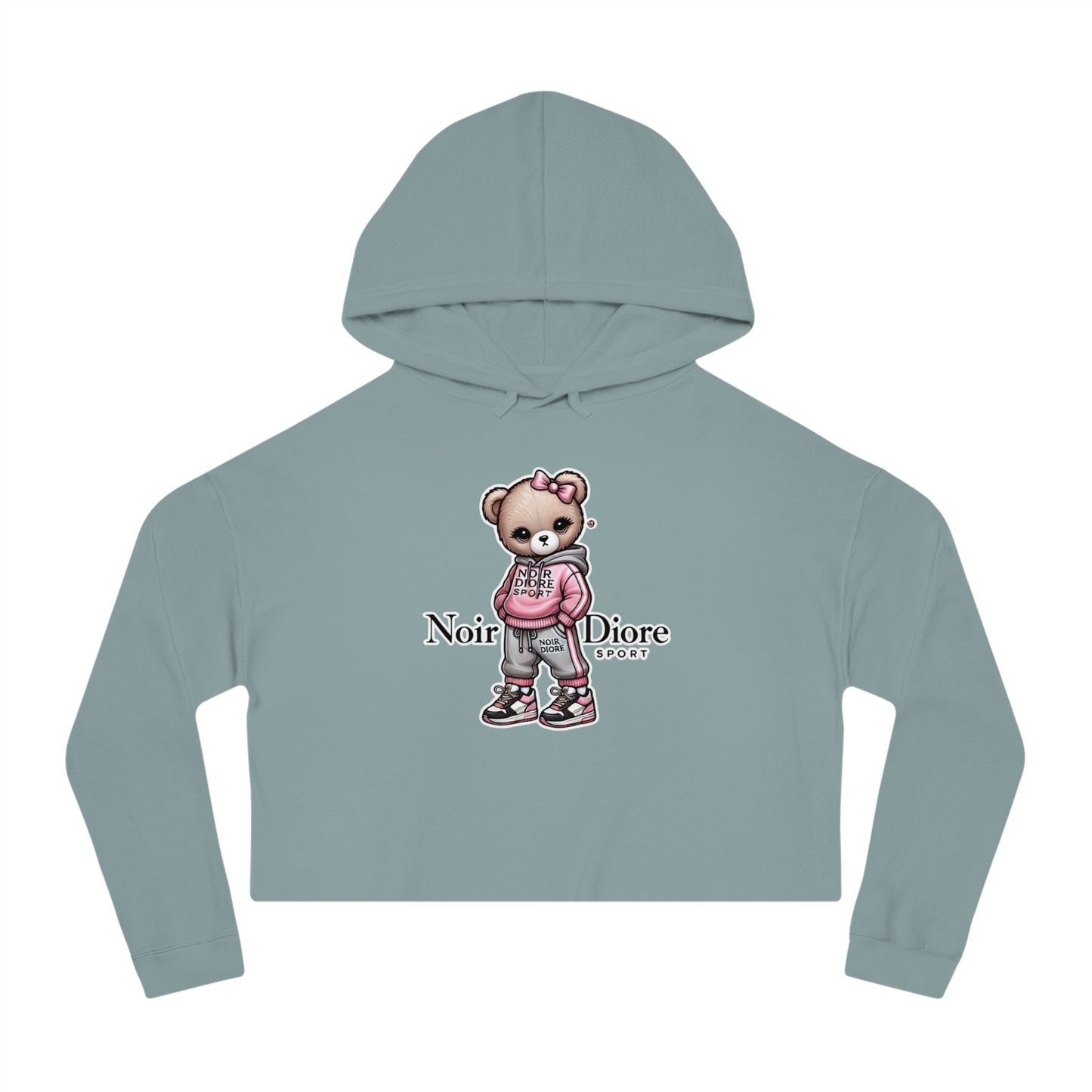 Women’s Cropped Hooded "Teddy" Sweatshirt