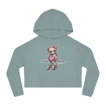 Women’s Cropped Hooded "Teddy" Sweatshirt