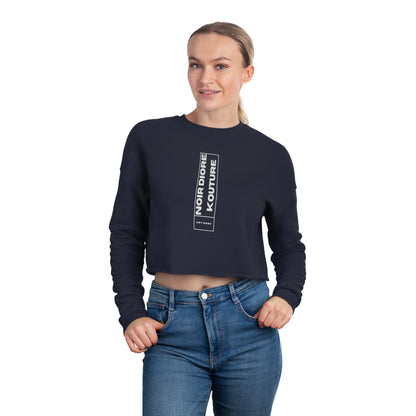 Noir Diore Kouture - Women's Cropped Sweatshirt