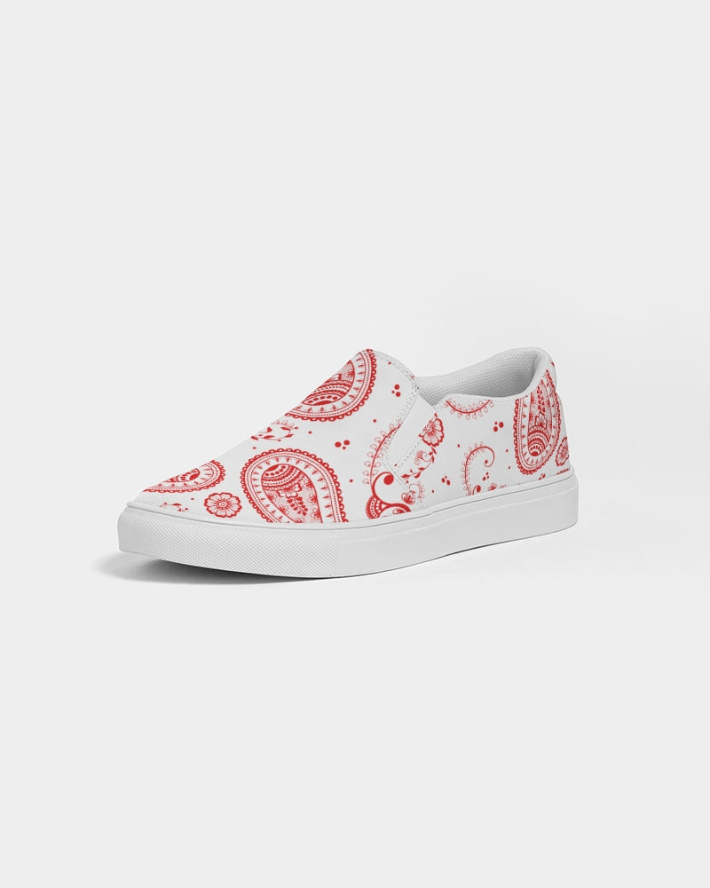 Noir Diore Kouture - Women Paisley Slip-On Canvas Shoe