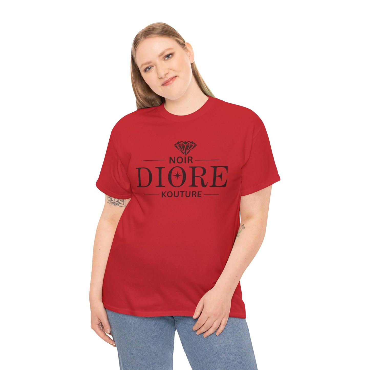 Noir Diore Kouture - Ivory Intrigue Tee