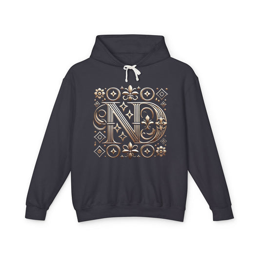 Noir Diore Lightweight Hooded Sweatshirt