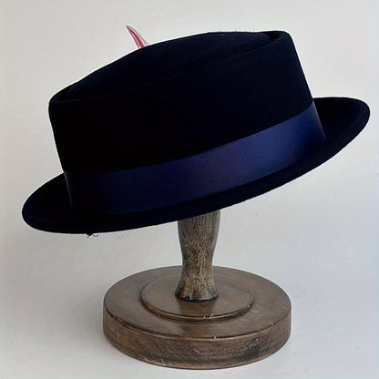 "JAZZ Top Hat" - Flat Brim - Large Brim