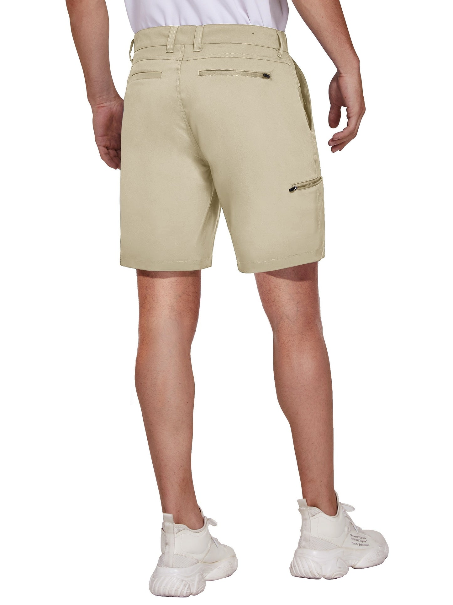 Men's Golf Hybrid Shorts w/Pockets  - Quick Dry, Lightweight