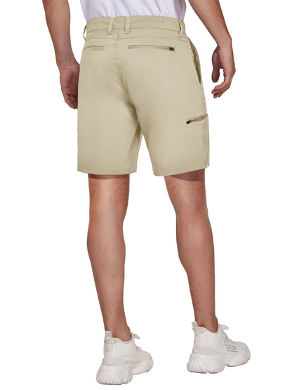 Men's Golf Hybrid Shorts w/Pockets  - Quick Dry, Lightweight