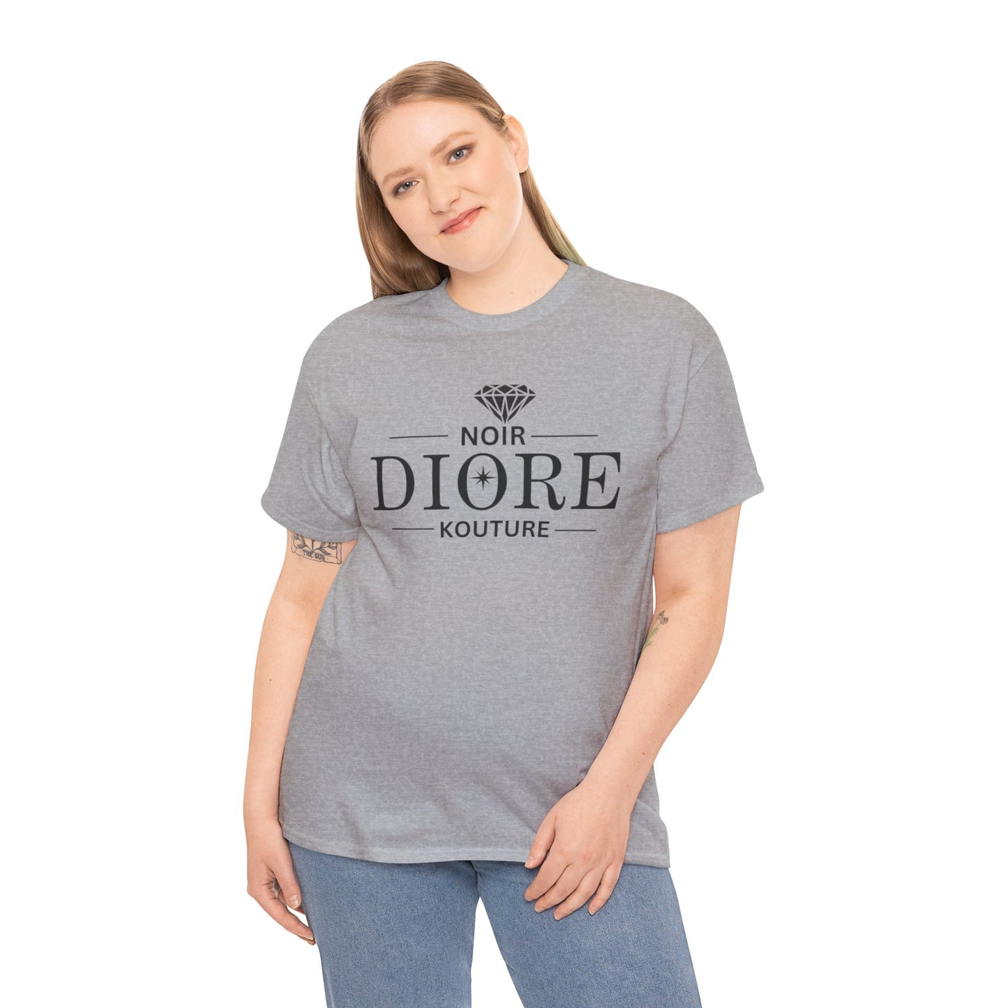 Noir Diore Kouture - Ivory Intrigue Tee