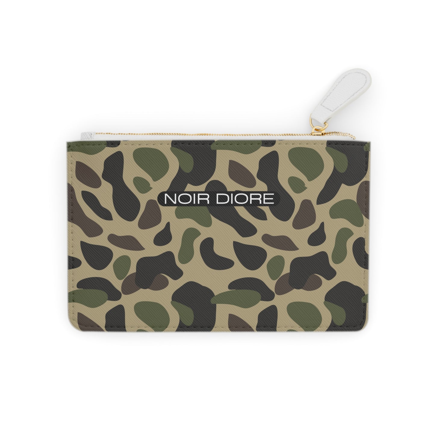 Noir Diore Mini Camo Clutch Bag