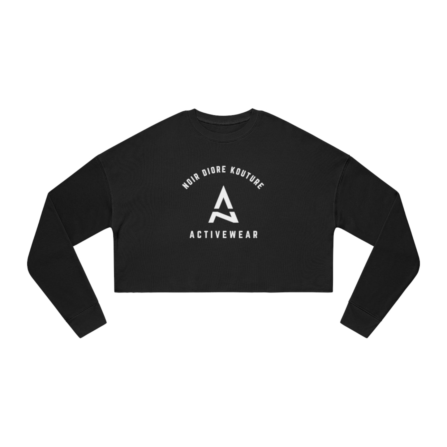 Noir Diore Kouture - Women's Cropped Sweatshirt