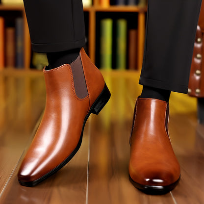 Men's Casual Slip-On Chelsea Boots