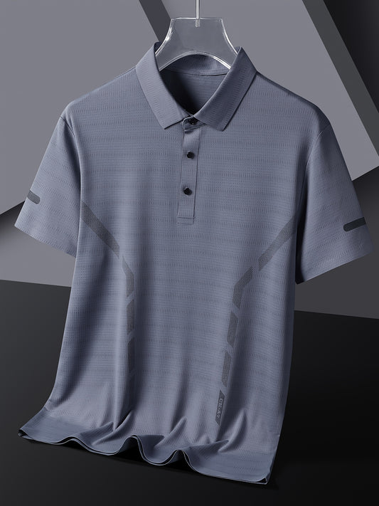 Trendy Men's Short Sleeve Golf Polo