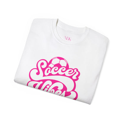 Noir Diore Kouture - Soccer Vibes (Pink) Unisex Ultra Cotton Tee