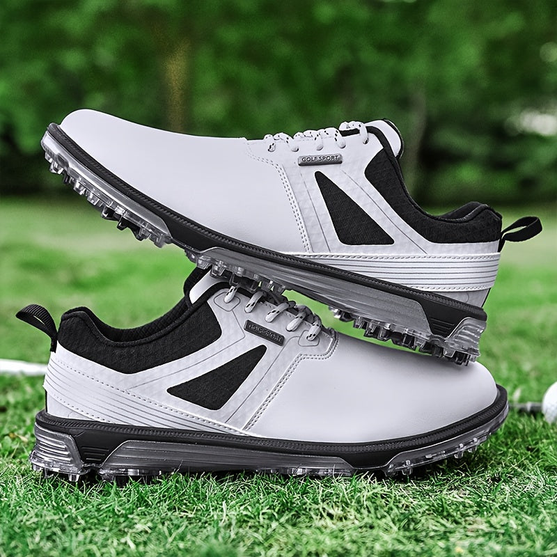 Men's Professional Golf Shoes - Waterproof, Breathable